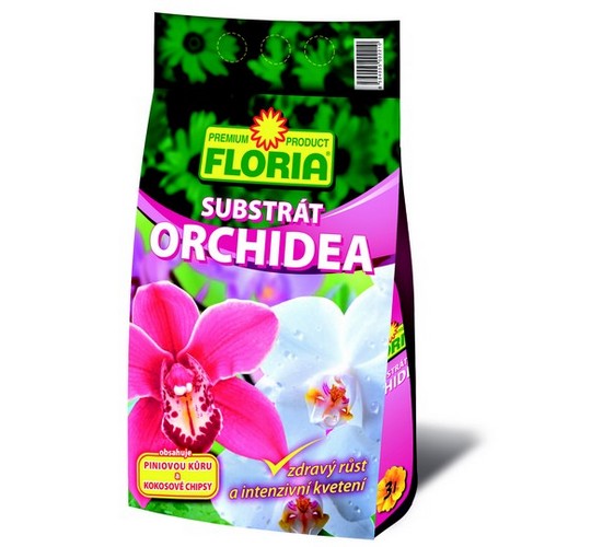 substrat pro orchideje